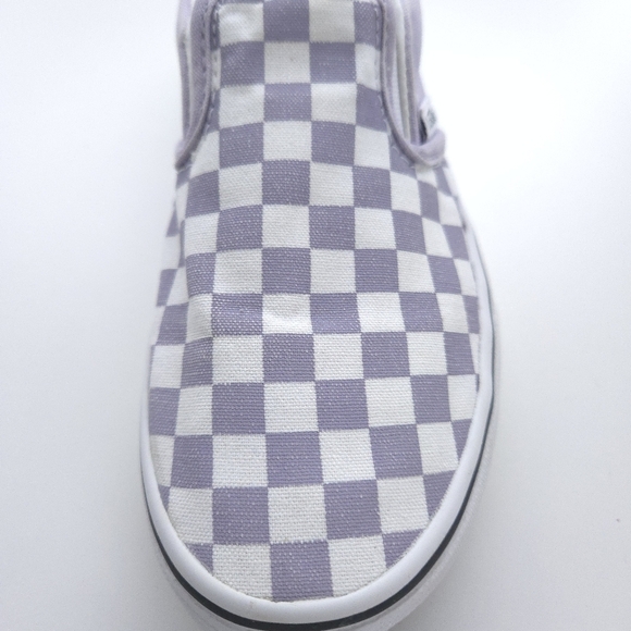 Vans Kids Classic Checkered Slip On Shoes size 2.5 - Picture 3 of 15